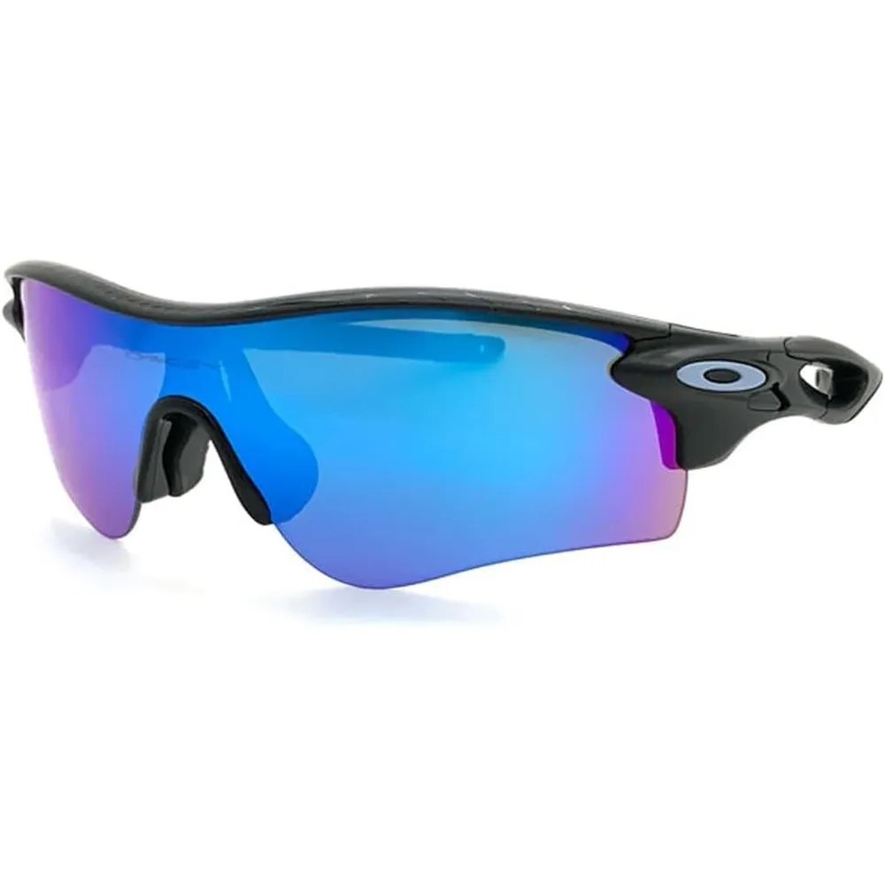 Oakley Radarlock Path OO9206 Low Bridge Fit Gafas de sol para hombre | Matte Black / Prizm Sapphire