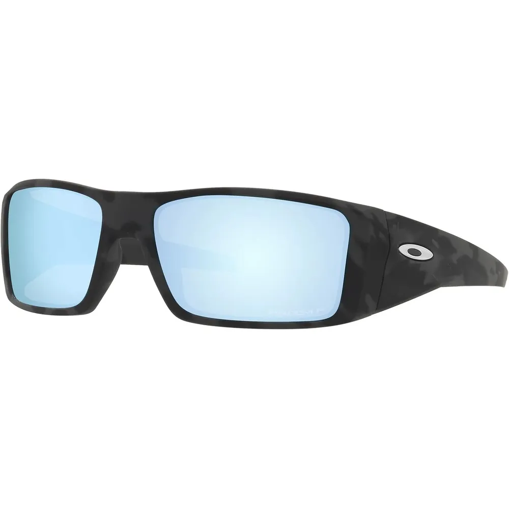 Oakley Heliostat OO9231 Gafas de sol para hombre | Matte Black Camo / Prizm Deep Water