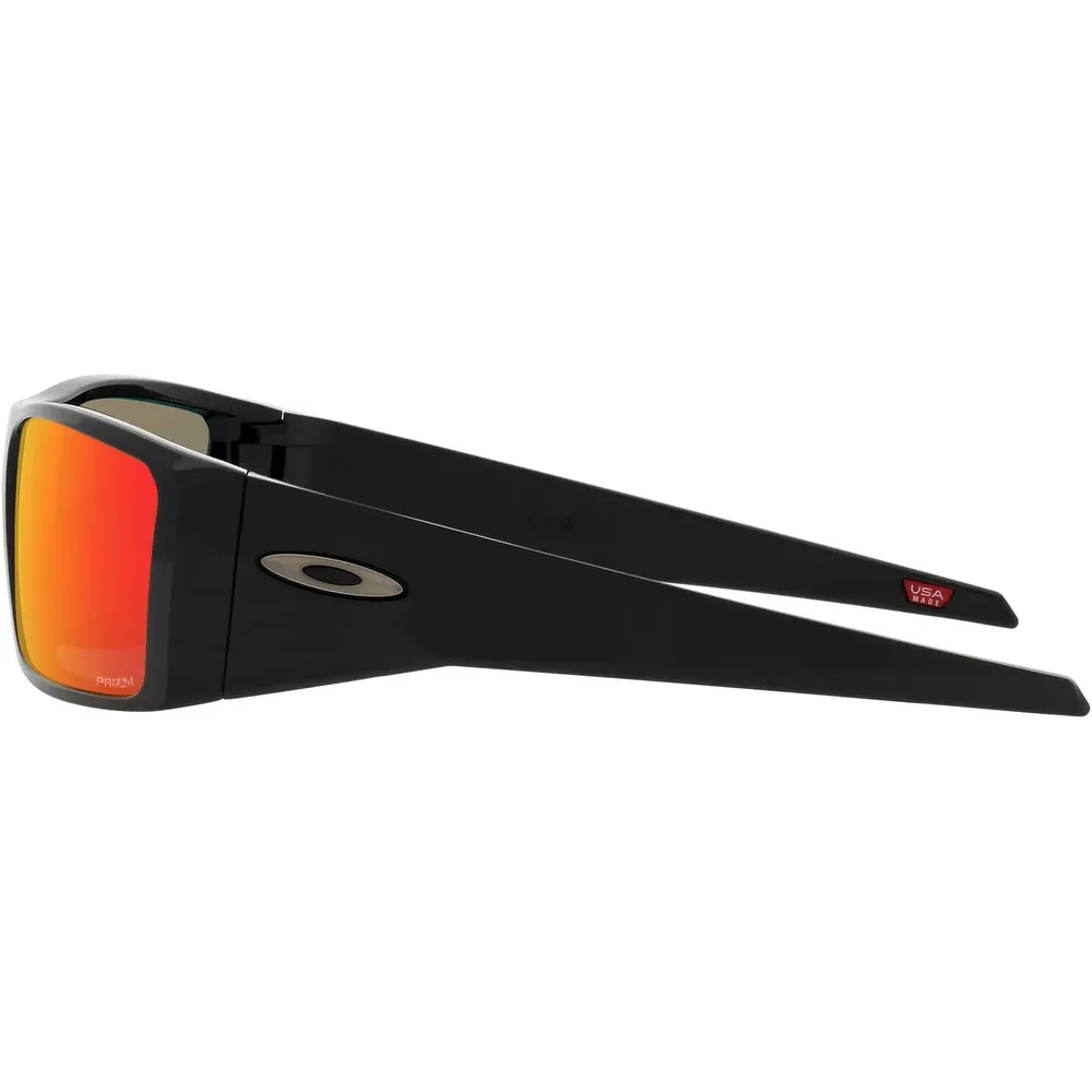 Oakley Heliostat OO9231 Gafas de sol para hombre | Polished Black / Prizm Ruby