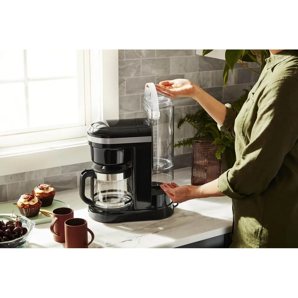 KITCHENAID KCM1208, CAFETERA DE GOTEO 12 QT / 11.4 L CON CABEZAL DE DUCHA EN ESPIRAL