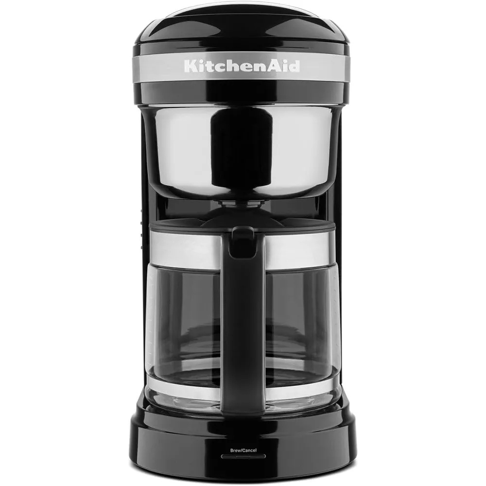 KITCHENAID, CAFETERA DE GOTEO 12 QT / 11.4 L CON PLACA CALEFACTORA | NEGRA