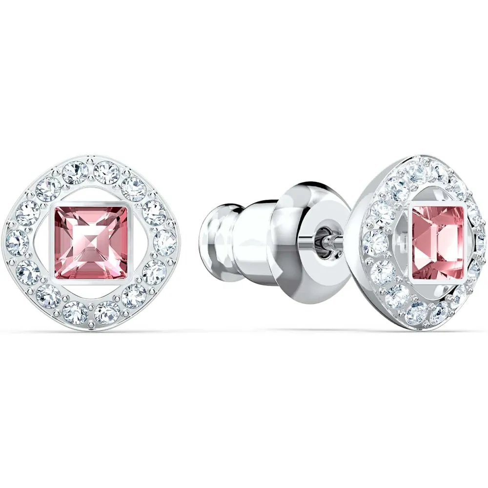 b0814yp5sx_1_webp.webp SWAROVSKI ARETES STUD CUADRADO ANGELIC SQUARE ACABADO RODIO PARA MUJER | ROSA