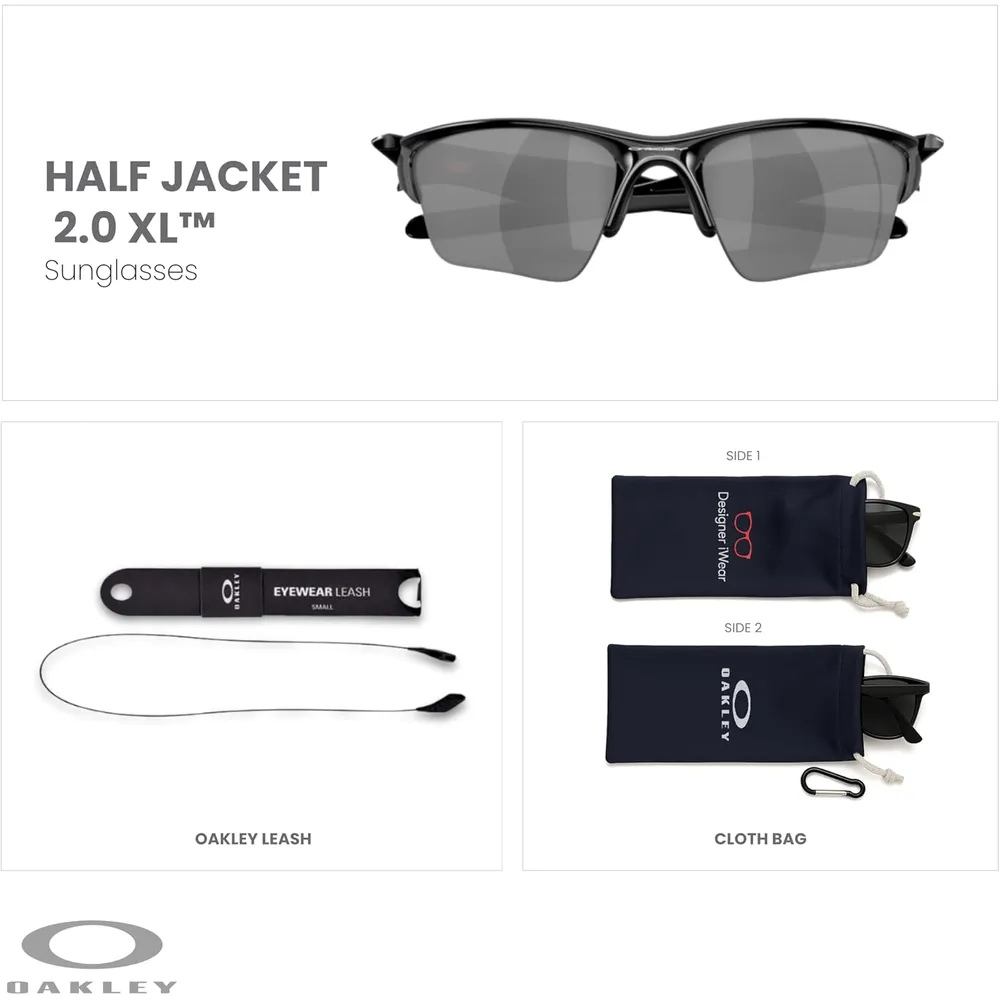 b081s7znc9_2_webp.webp Oakley Half Jacket 2.0 XL OO9154 Gafas de sol para hombre | Polished Black / Black Iridium II