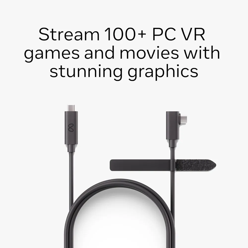 CABLE META QUEST LINK | PARA CASCO DE REALIDAD VIRTUAL QUEST 5M