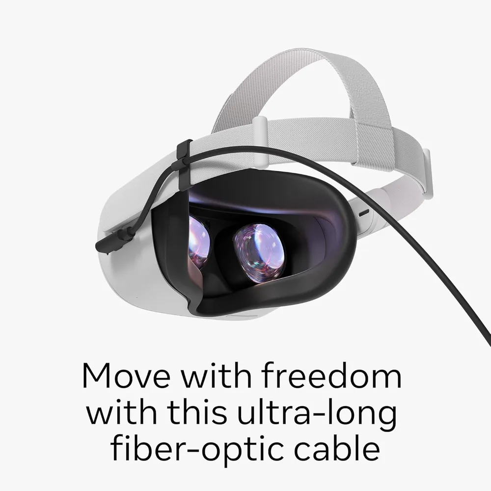 CABLE META QUEST LINK | PARA CASCO DE REALIDAD VIRTUAL QUEST 5M