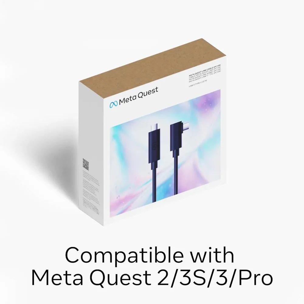 CABLE META QUEST LINK | PARA CASCO DE REALIDAD VIRTUAL QUEST 5M