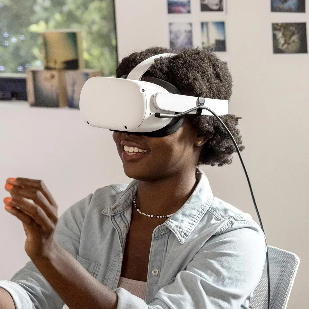 CABLE META QUEST LINK | PARA CASCO DE REALIDAD VIRTUAL QUEST 5M
