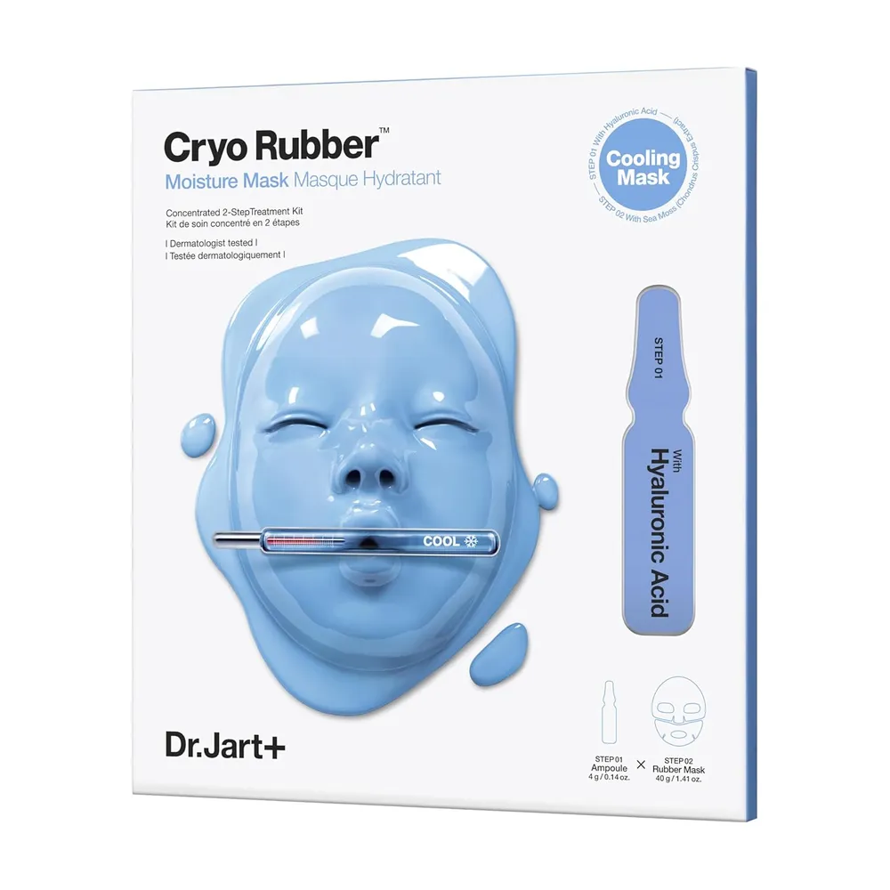 Dr. Jart+ Mascarilla Facial Refrescante de Caucho Criogénico | Moisturizing Mask