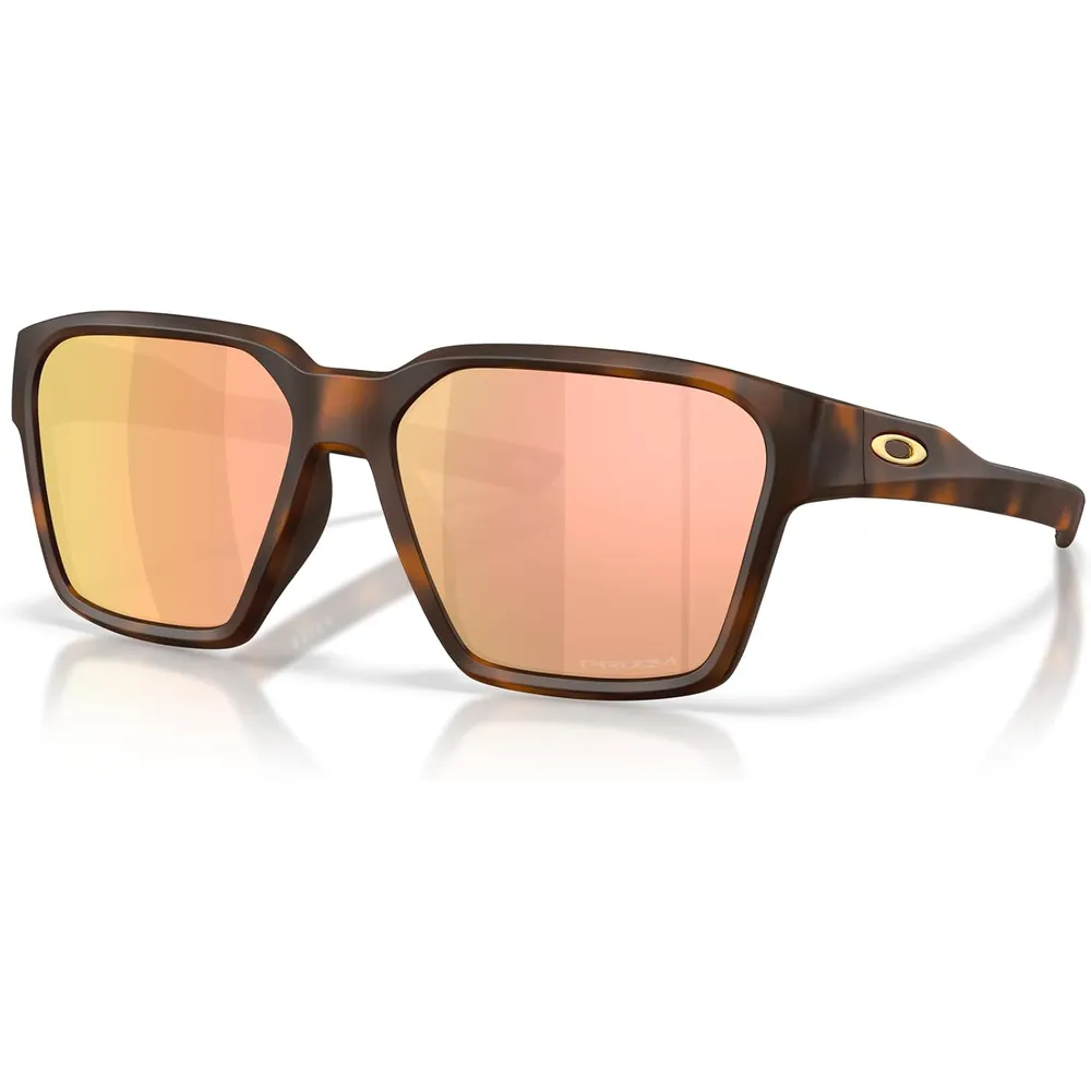 Oakley Briza OO9497 Gafas de sol para hombre | Matte Tortoise Dark Amber / Prizm Rose Gold