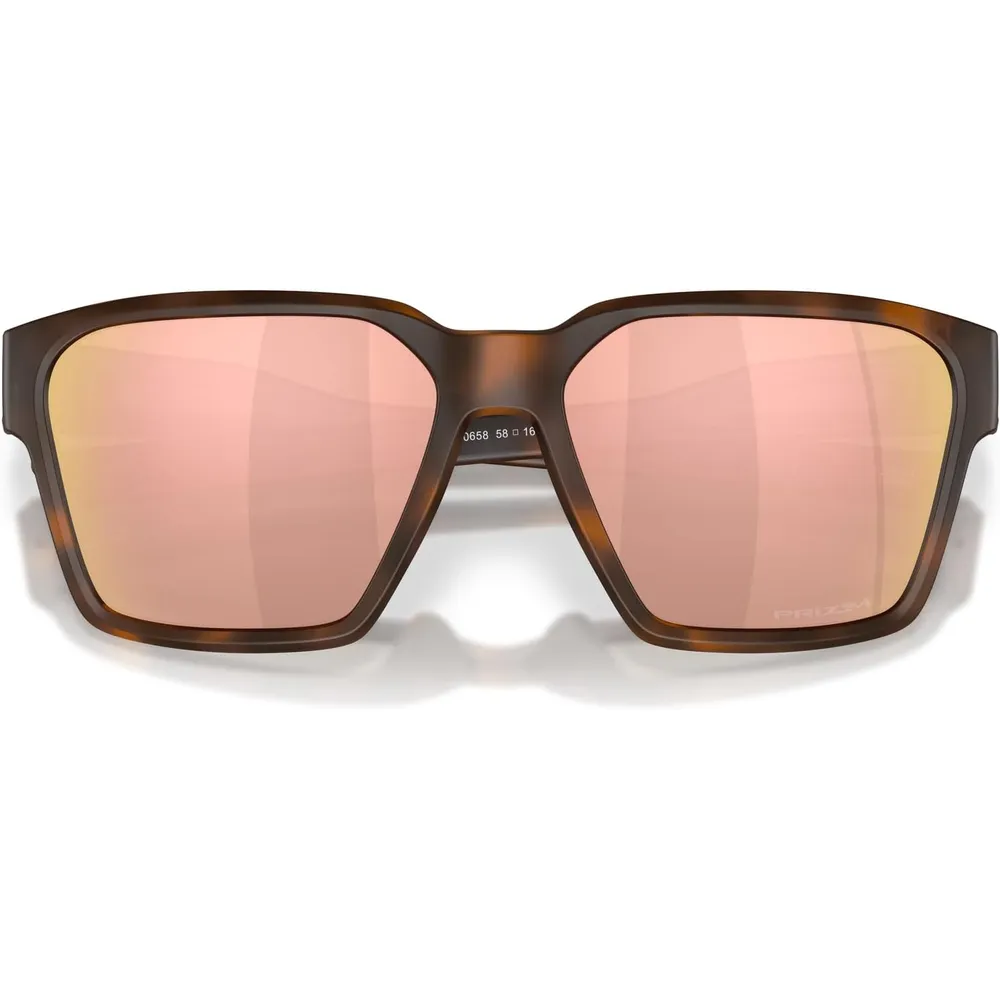 Oakley Briza OO9497 Gafas de sol para hombre | Matte Tortoise Dark Amber / Prizm Rose Gold