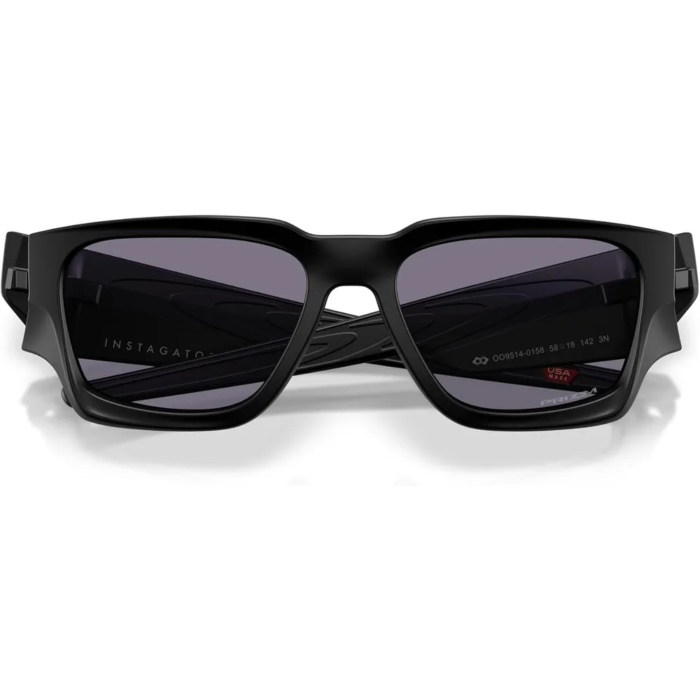 Oakley Instagator OO9514 Gafas de sol para hombre | Matte Black / Prizm Grey
