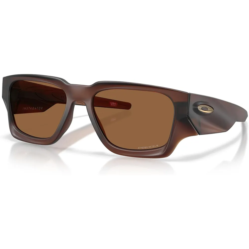 Oakley Instagator OO9514 Gafas de sol para hombre | Matte Rootbeer / Prizm Bronze