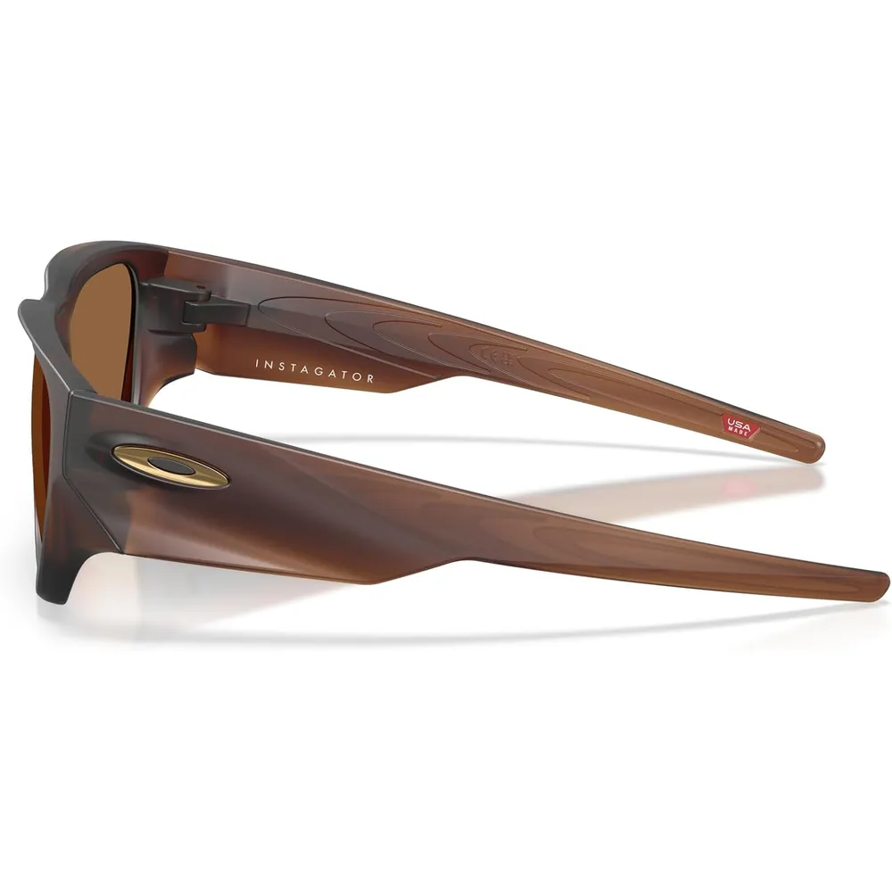 Oakley Instagator OO9514 Gafas de sol para hombre | Matte Rootbeer / Prizm Bronze