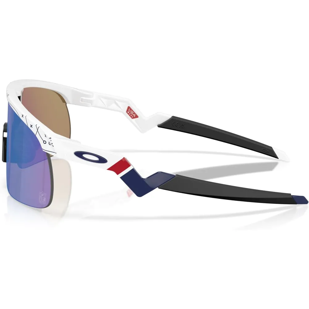 Oakley Resistor OJ9010 NFL Collection Gafas de sol para niños | White / Prizm Sapphire