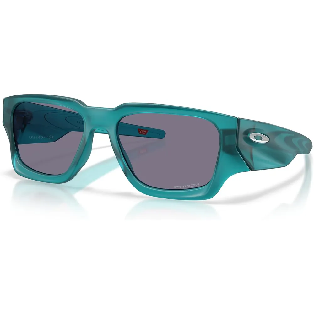 Oakley Instagator OO9514 Gafas de sol para hombre | Matte Transparent Artic Surf / Prizm Grey