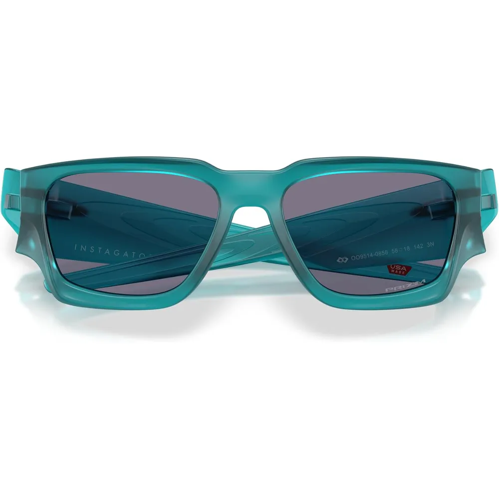 Oakley Instagator OO9514 Gafas de sol para hombre | Matte Transparent Artic Surf / Prizm Grey