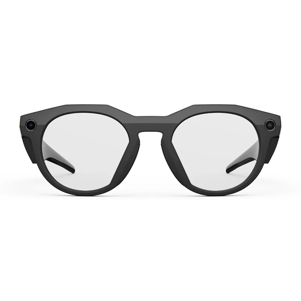 Oakley Meta HSTN Gafas inteligentes para hombre y mujer | Black Frame / Clear Lenses