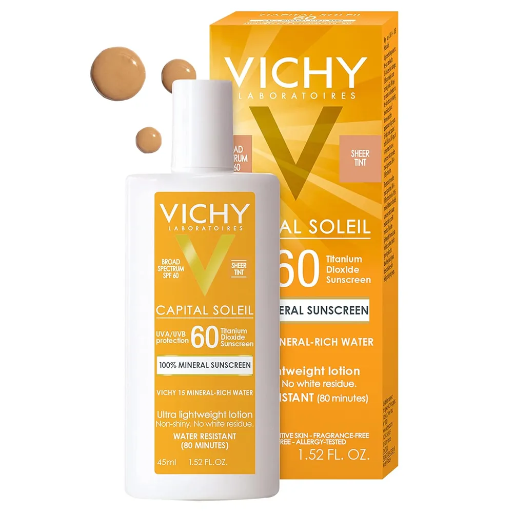 PROTECTOR SOLAR CON COLOR VICHY CAPITAL SOLEIL FPS 60 - 1.5 OZ / 40 ML