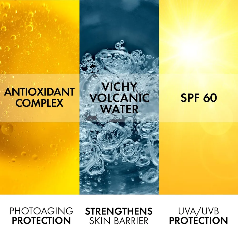 PROTECTOR SOLAR CON COLOR VICHY CAPITAL SOLEIL FPS 60 - 1.5 OZ / 40 ML