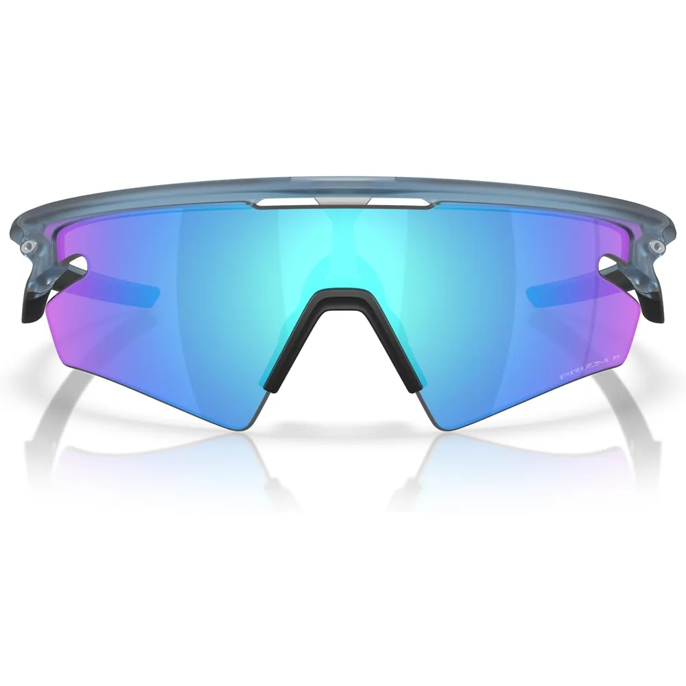 Oakley Sphaera Slash OO9499 Gafas de sol | Matte Transparent Stonewash / Prizm Sapphire