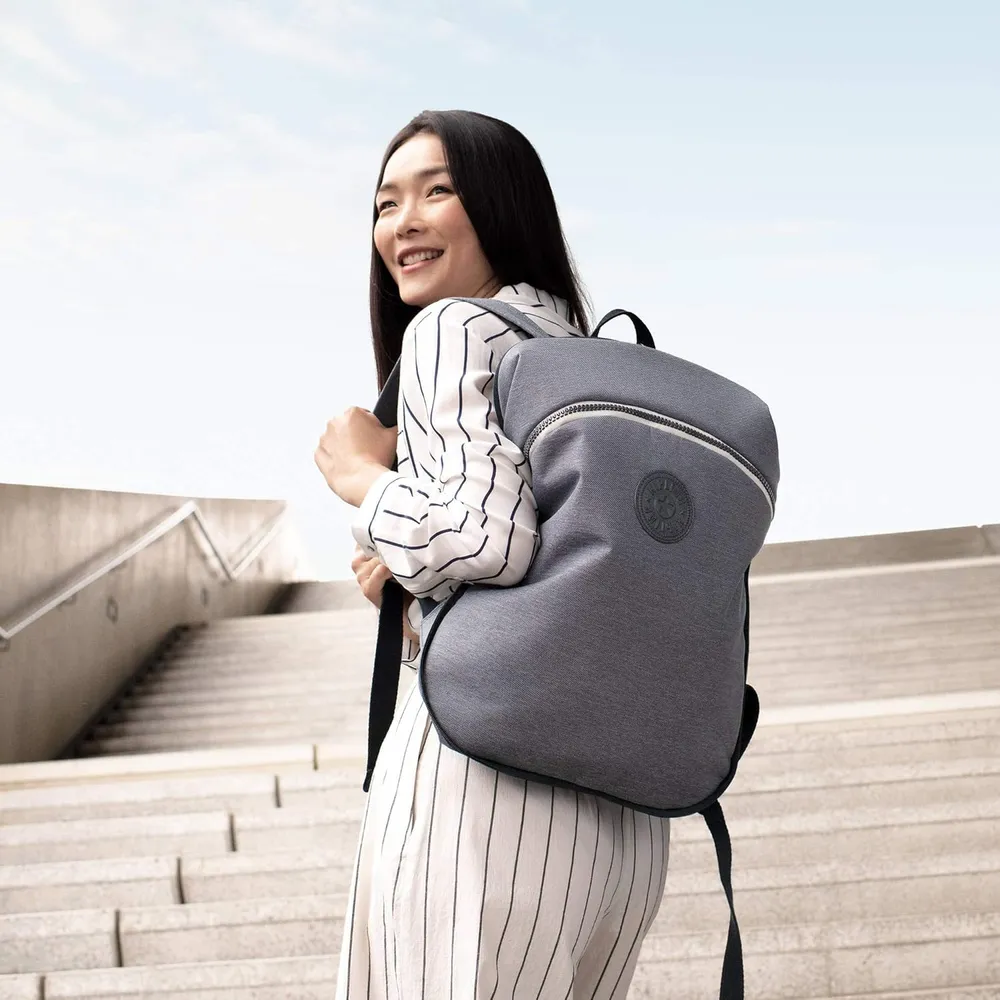 Kipling Indulge Mochila con Ruedas | Negro (Raw Black)