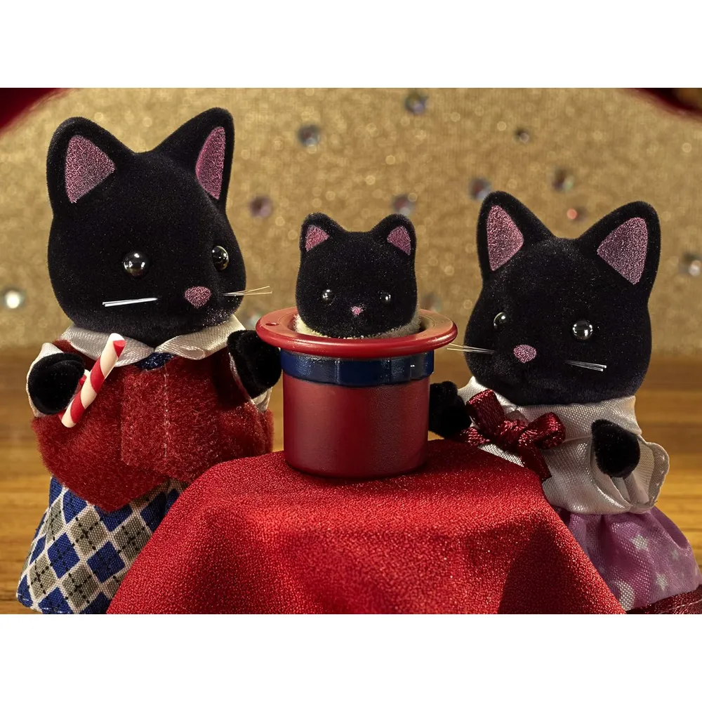 MUÑECA SYLVANIAN FAMILIES FAMILIA GATOS HOSHIZORA