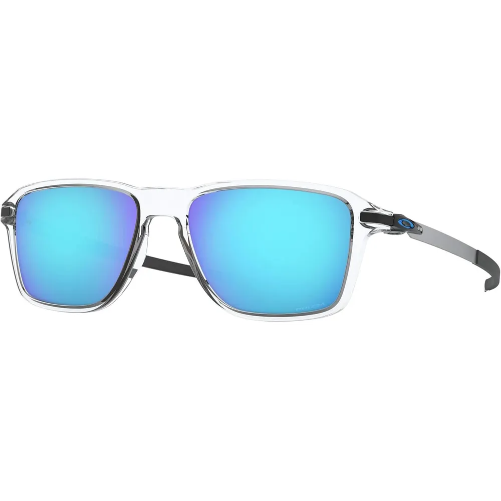 Oakley Wheel House OO9469 Gafas de sol para hombre | Polished Clear / Prizm Sapphire