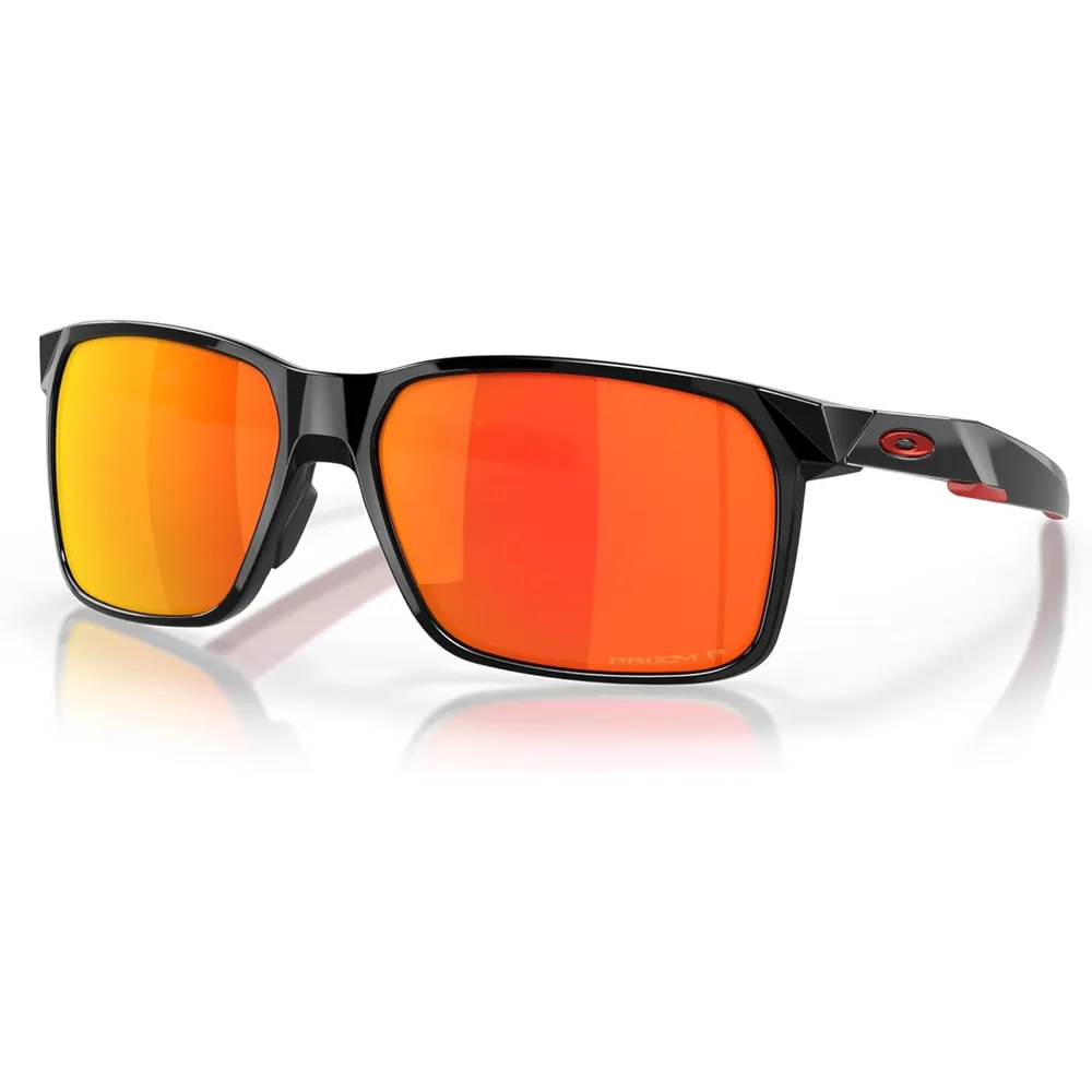 Oakley Portal X OO9460 Gafas de sol para hombre | Polished Black On Red / Prizm Ruby