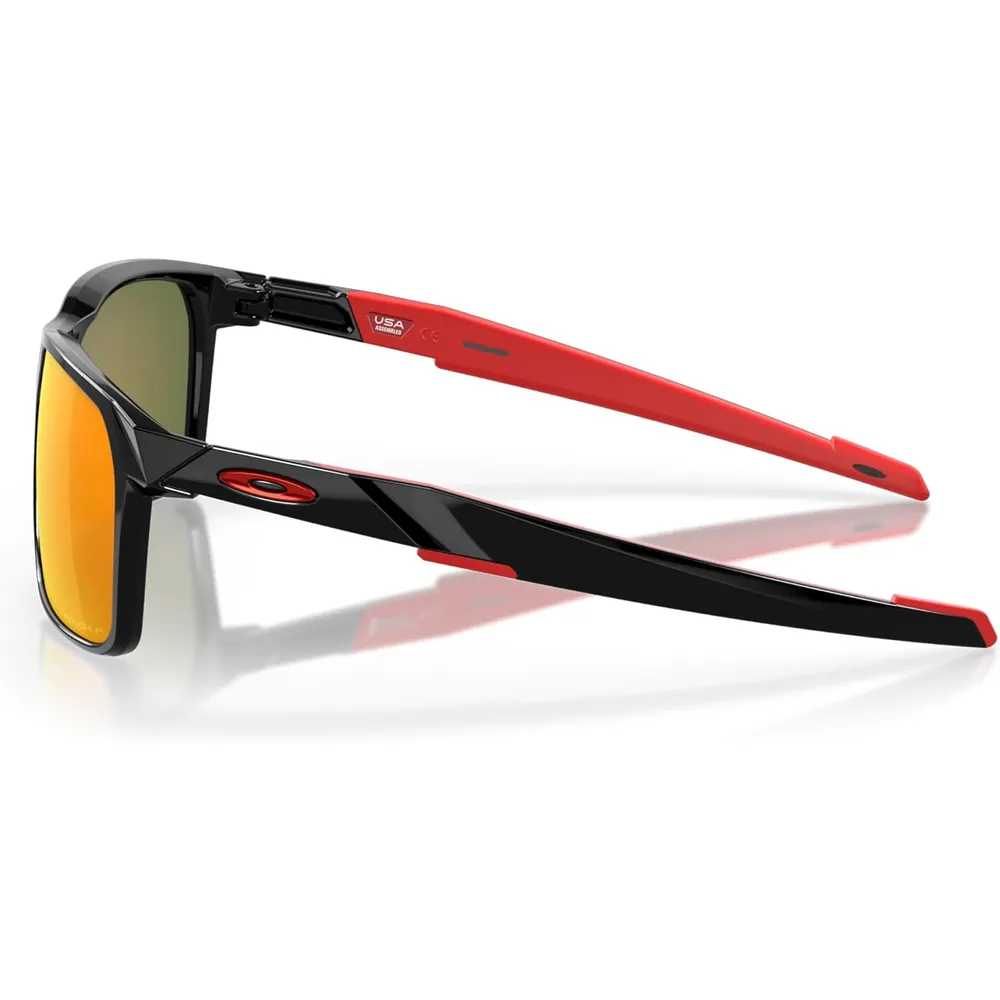 Oakley Portal X OO9460 Gafas de sol para hombre | Polished Black On Red / Prizm Ruby