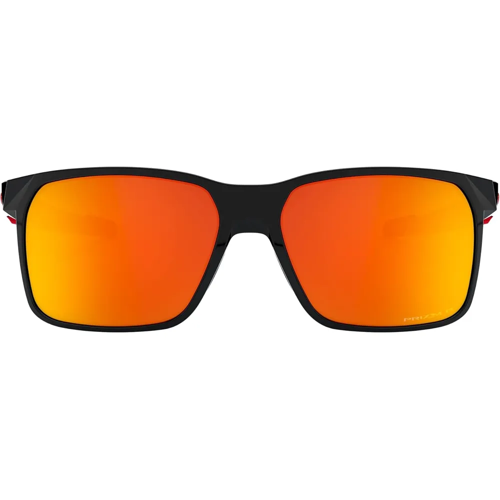 Oakley Portal X OO9460 Gafas de sol para hombre | Polished Black On Red / Prizm Ruby