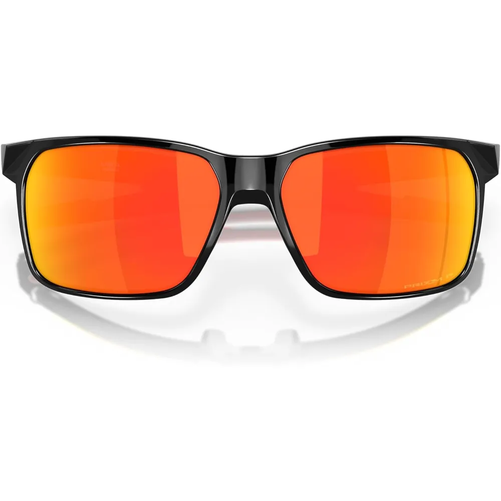 Oakley Portal X OO9460 Gafas de sol para hombre | Polished Black On Red / Prizm Ruby