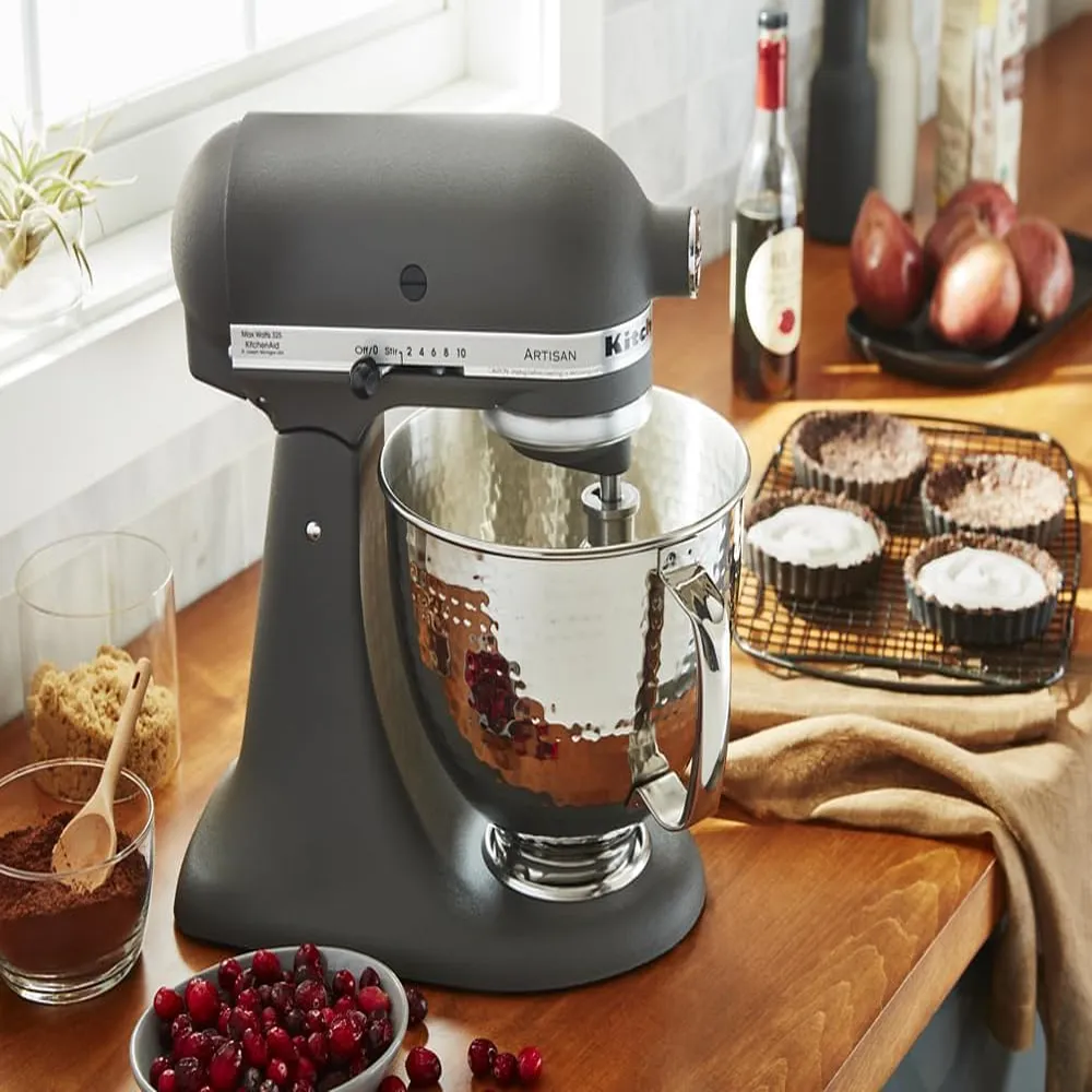KITCHENAID KSM5SSBHM, RECIPIENTE DE ACERO INOXIDABLE 5 QT / 4.7 L | MARTILLADO