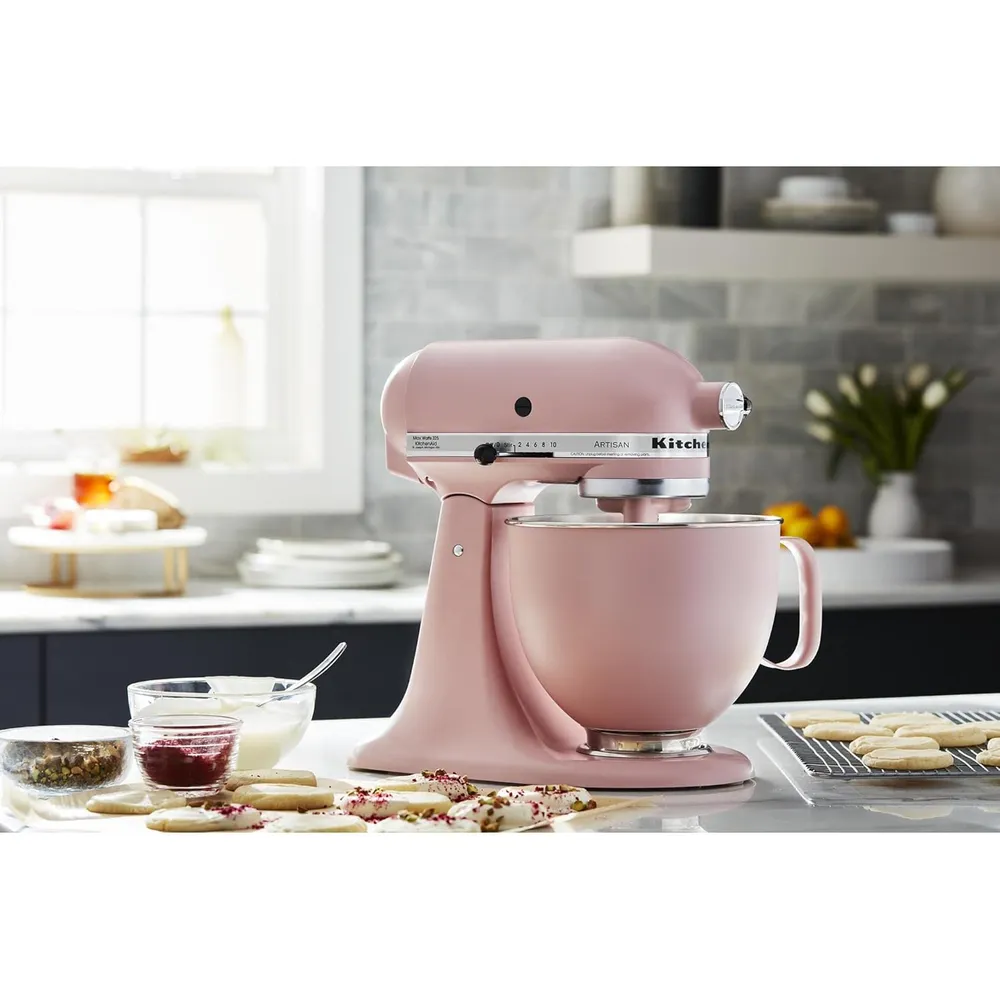 KITCHENAID KSM5SSBDR, RECIPIENTE DE ACERO INOXIDABLE 5 QT / 4.7 L | ROSA SECO