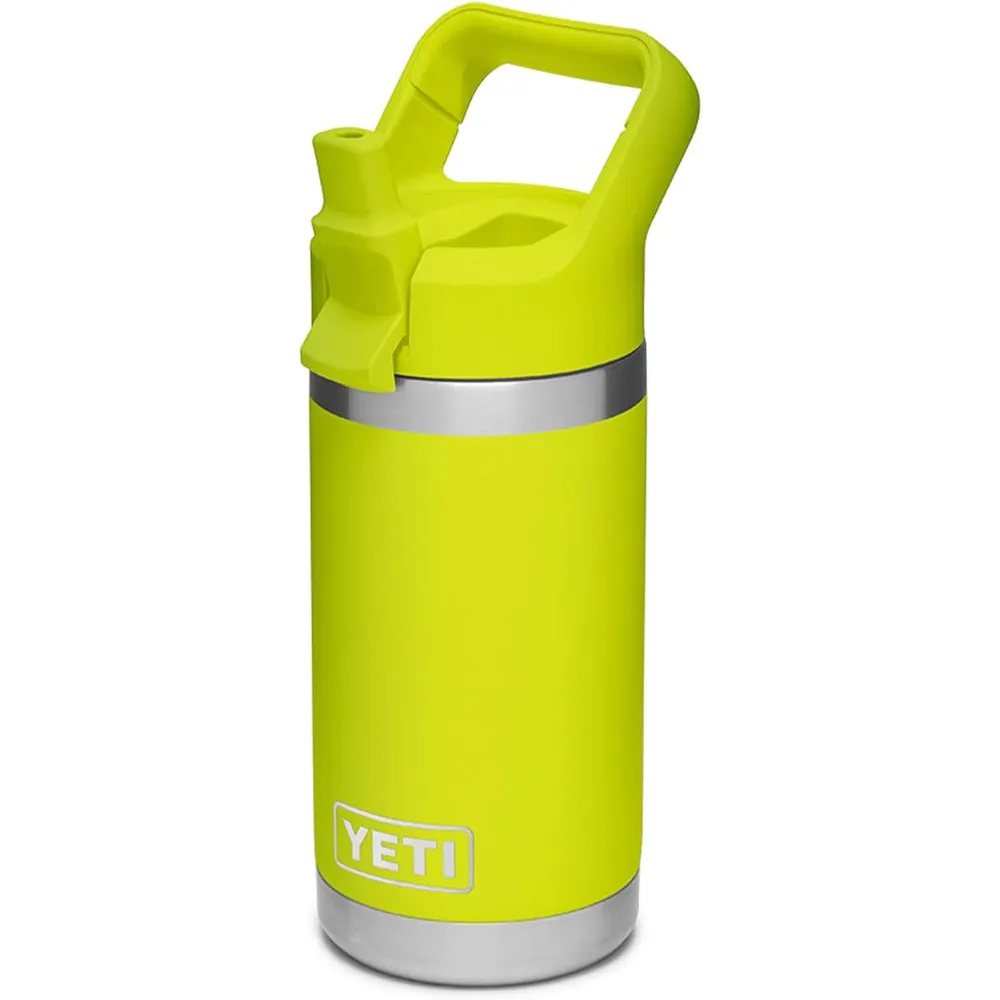 YETI Botella Rambler Jr. para Niños con Cañita de 12 oz | Amarillo Limón
