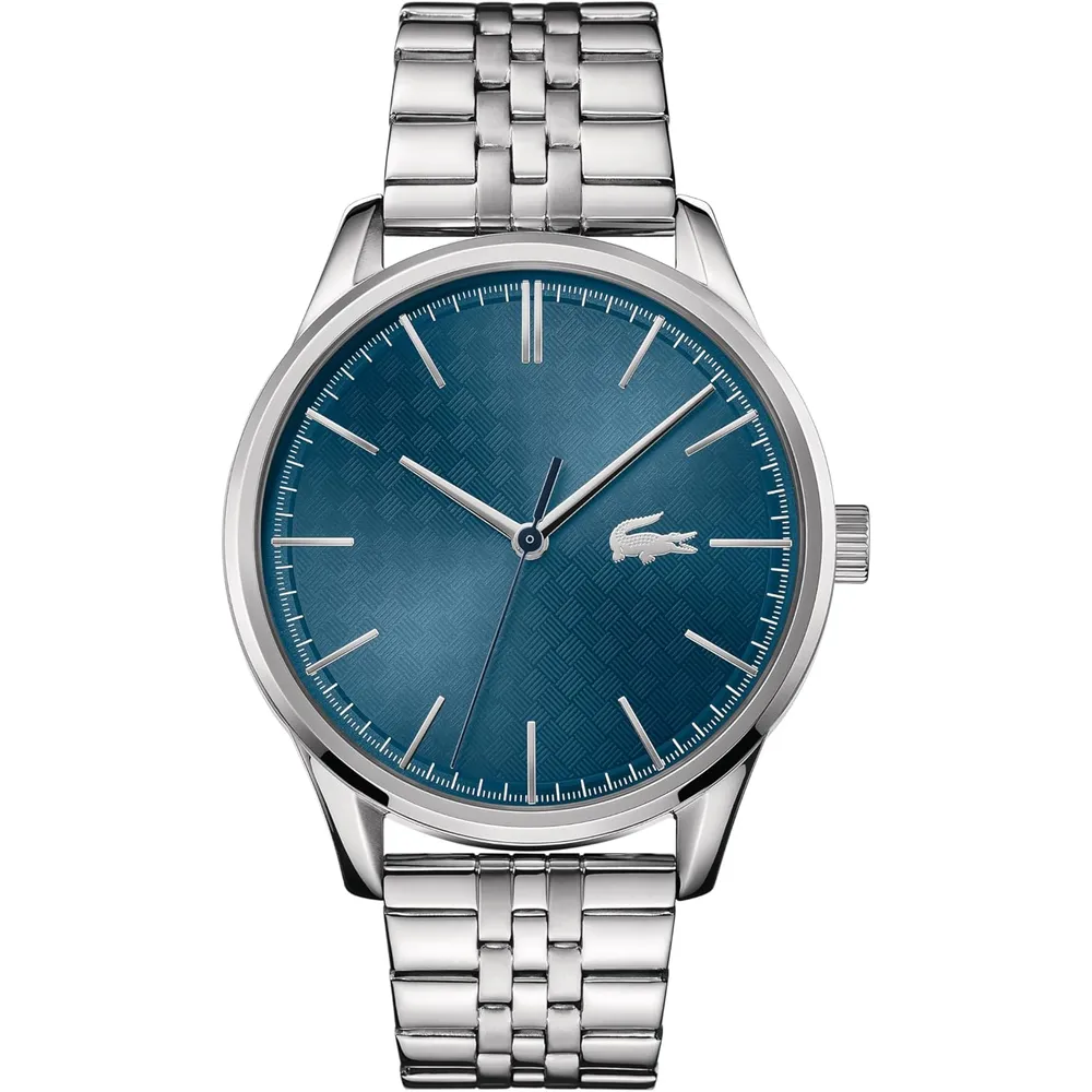 RELOJ LACOSTE VIENNA CUARZO HOMBRE - Silver/Blue