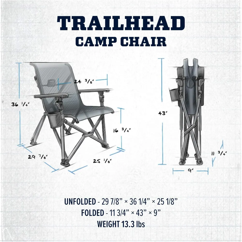 YETI Trailhead Silla de Campamento | Azul Marino