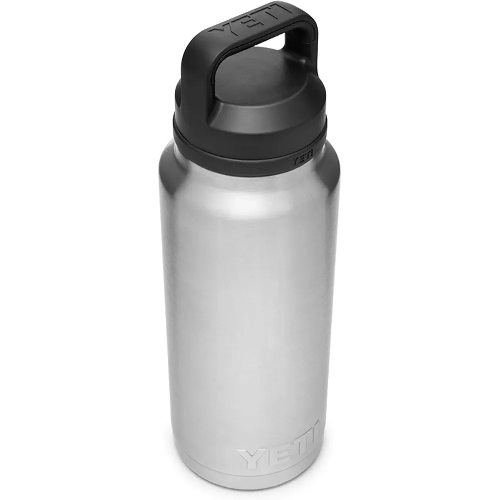 YETI Botella Rambler con Tapa para Sorbos de 36 oz | Plata