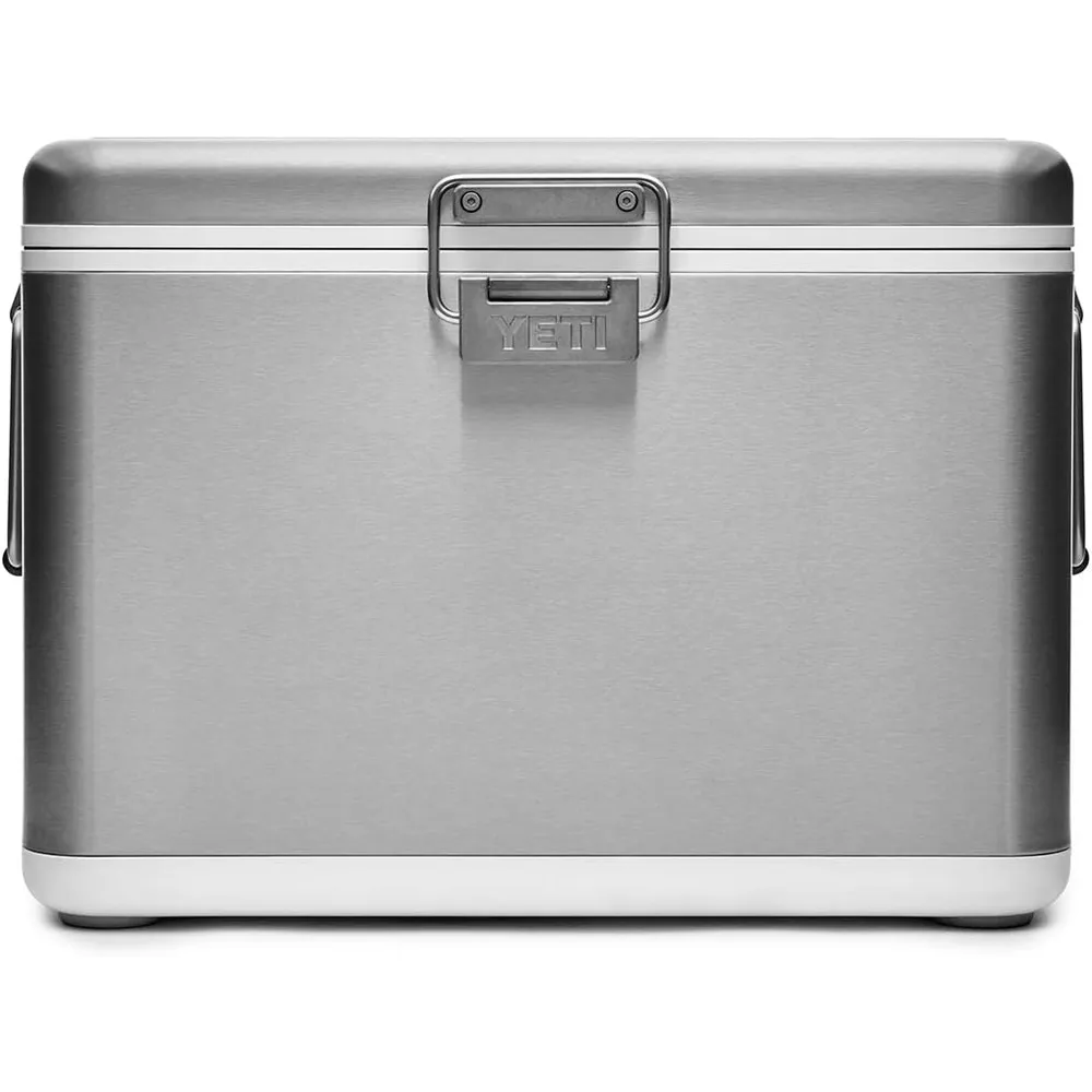 YETI V55 Cooler Duro de Acero Inoxidable | Plata