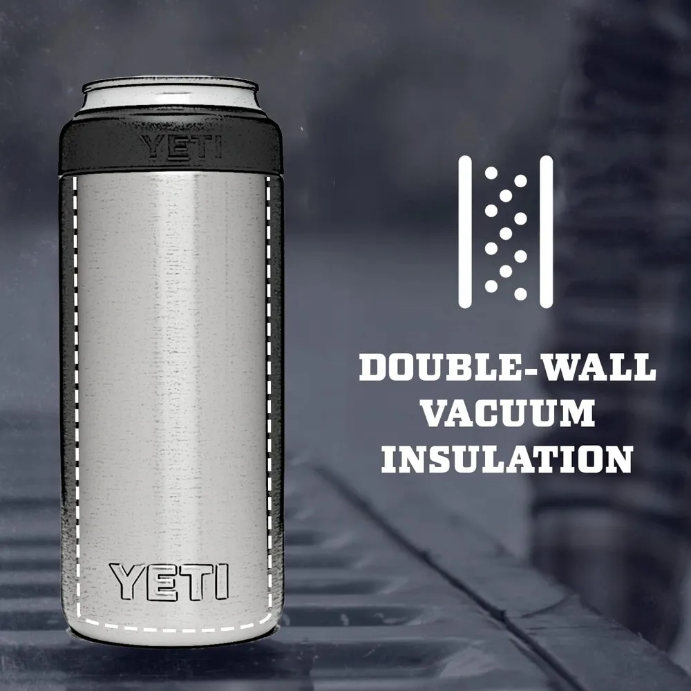 YETI Rambler Aislador de Latas Insertable de 12 oz | Negro