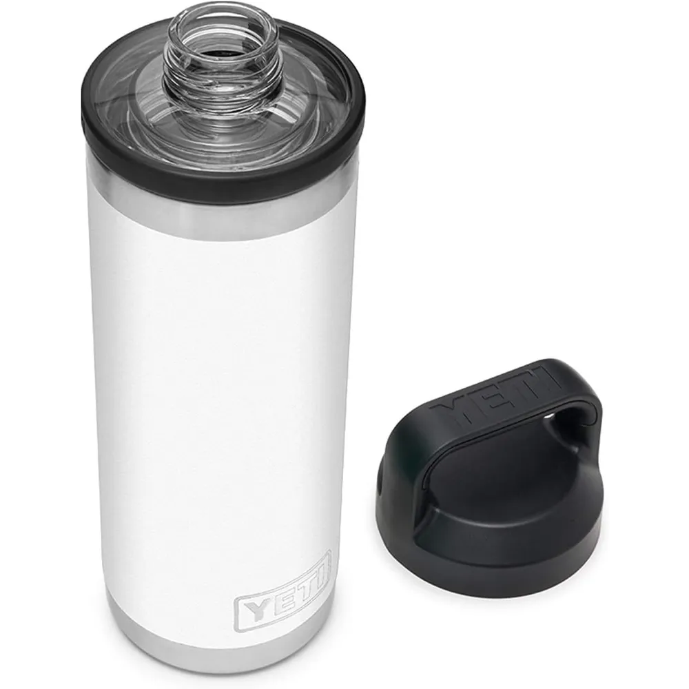 YETI Botella Rambler con Tapa Chung de 18 oz | Blanco