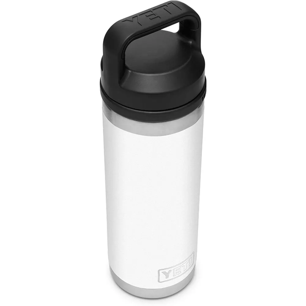 YETI Botella Rambler con Tapa Chung de 18 oz | Blanco