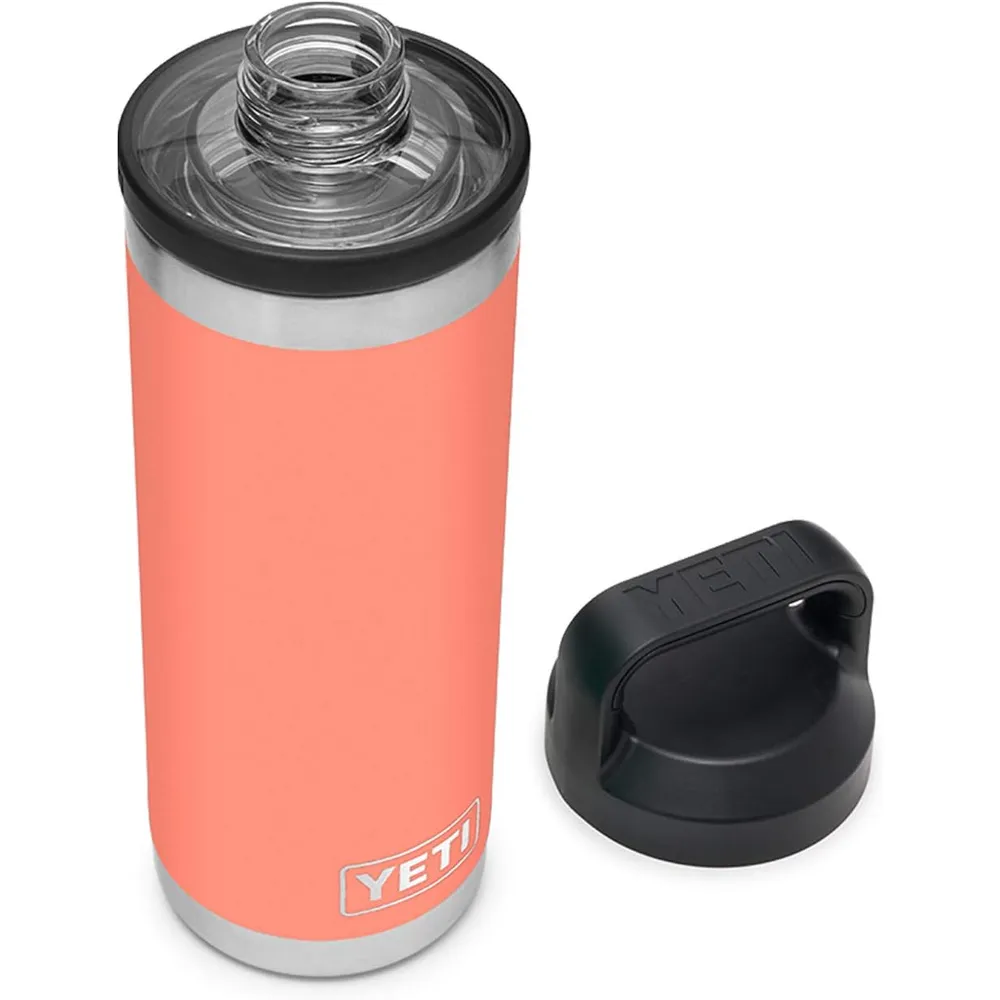 YETI Botella Rambler con Tapa de Chupón de 18 oz | Coral