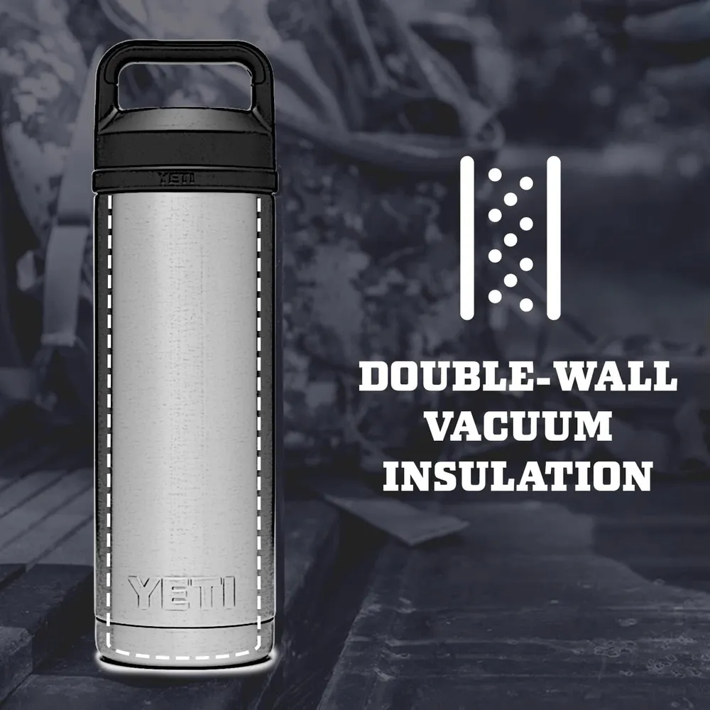 YETI Botella Rambler con Tapa Chung de 18 oz | Verde Agua