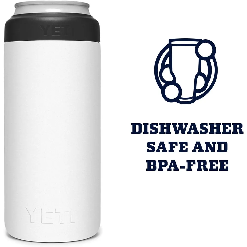 YETI Rambler Aislador de Latas Insertable de 12 oz | Blanco