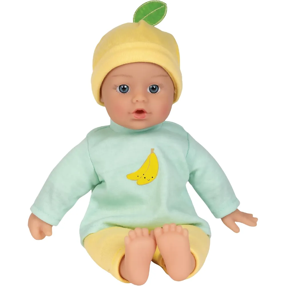 ADORA Sweet Baby muñeca bebé 11"/28 cm | Verde/Amarillo