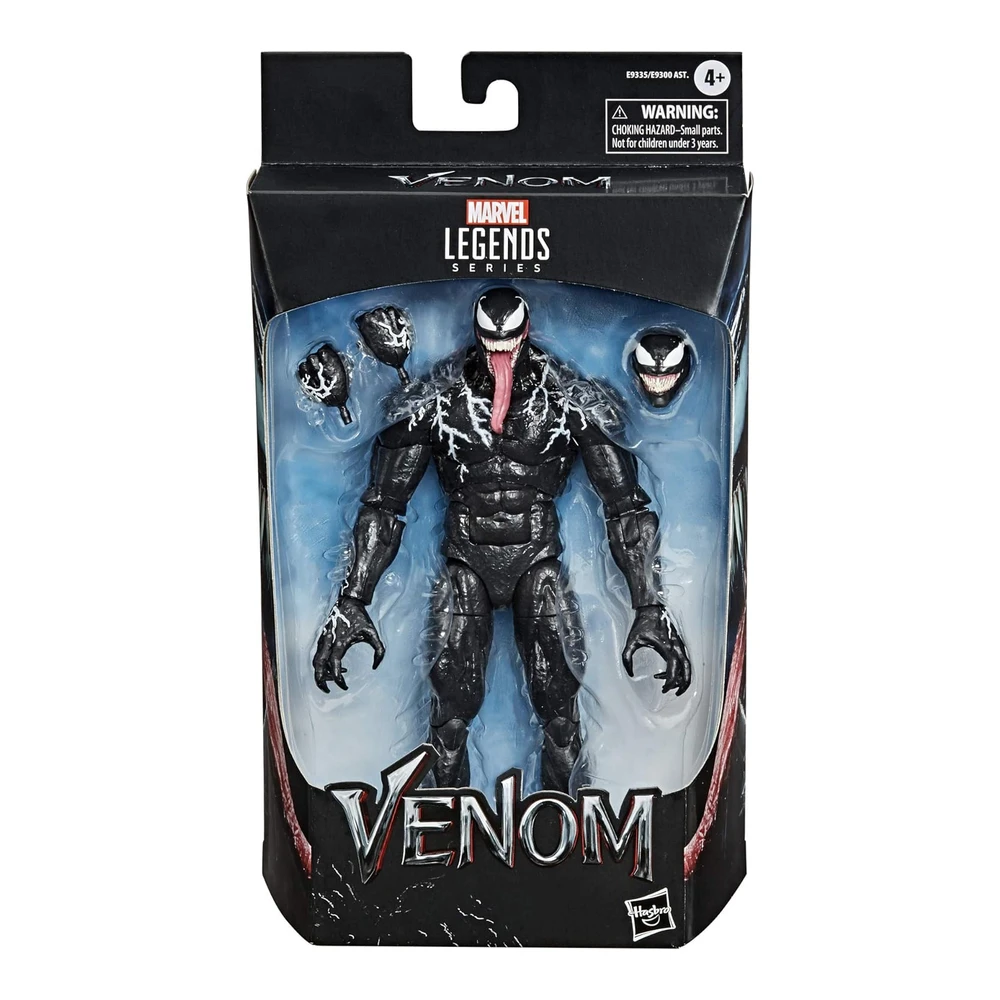 Marvel Hasbro Legends Series Venom - Figura de Acción Coleccionable de 6" - Diseño Premium y 3 Accesorios