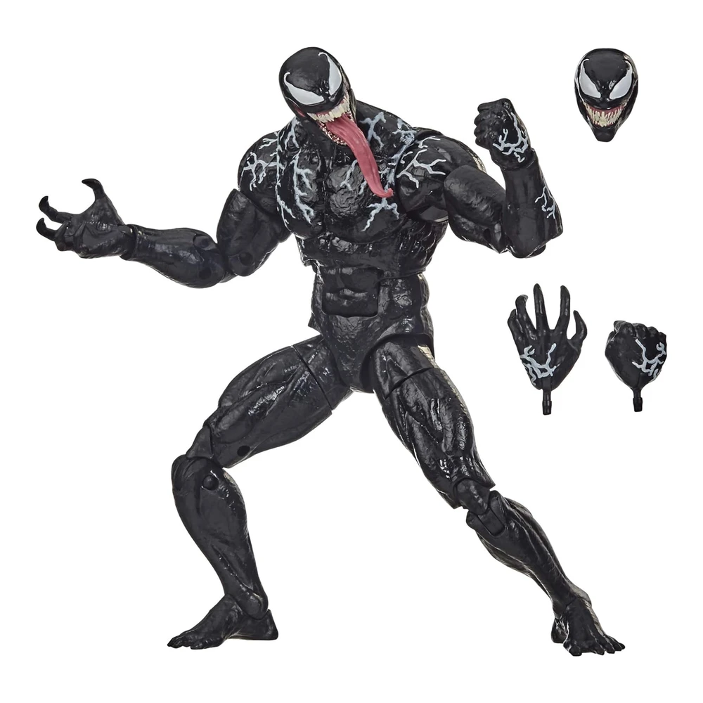 Marvel Hasbro Legends Series Venom - Figura de Acción Coleccionable de 6" - Diseño Premium y 3 Accesorios