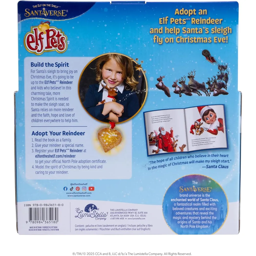 PELUCHE THE ELF ON THE SHELF RENO