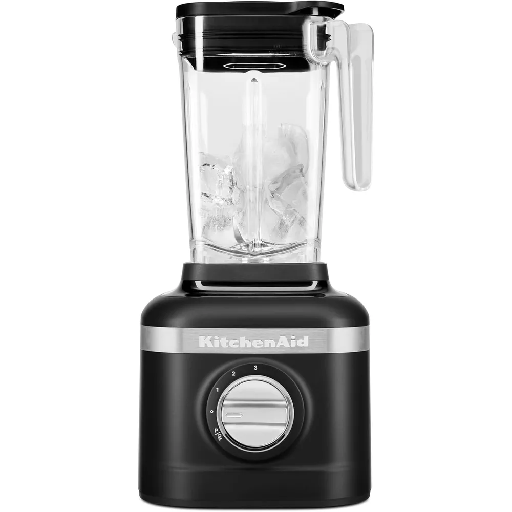 KITCHENAID, LICUADORA PICADORA DE HIELO K150 3 VELOCIDADES CON 2 JARRAS | NEGRO