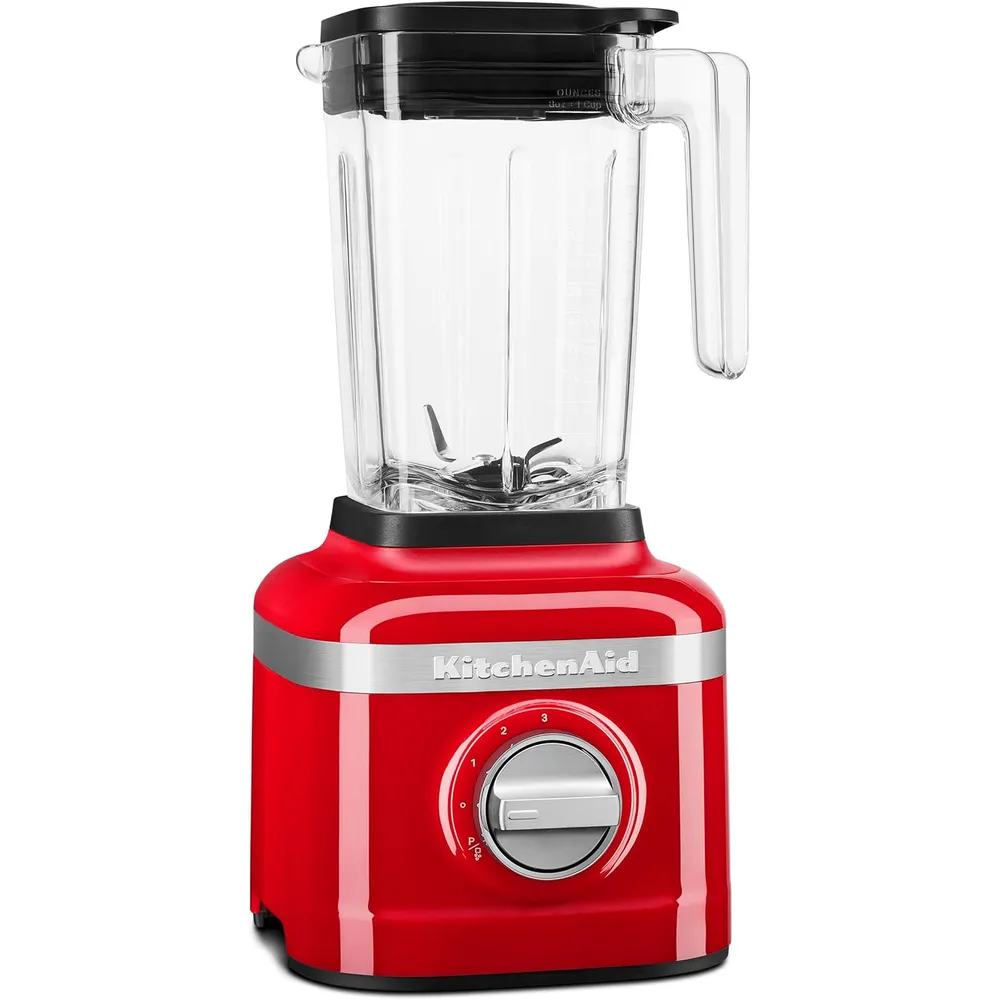 KITCHENAID, LICUADORA PICADORA DE HIELO K150 3 VELOCIDADES CON 2 JARRAS | ROJO